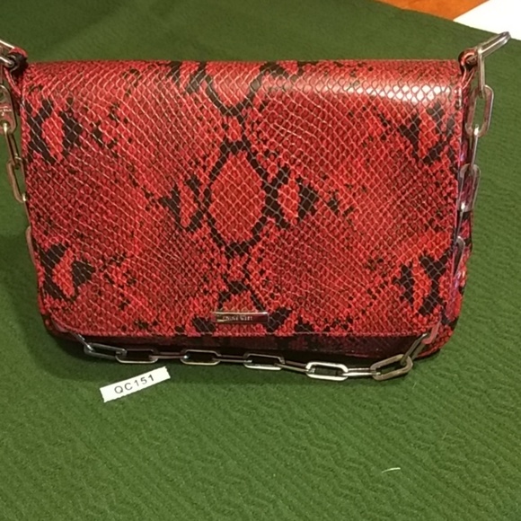Nine West Handbags - Nine West Crossbody Snake Handbag EUC